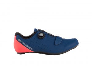 Silniční tretry Bontrager Circuit Nautical Navy/Radioactive Coral