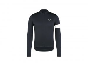 Cyklistický termodres s dlouhými rukávy Rapha Core Black