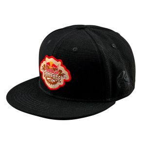 Troy Lee Designs x RedBull Rampage Mind Melt Snapback Cap, černá, one size