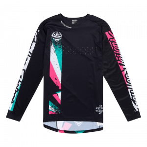Troy Lee Designs Pánský Dres Sprint Jersey, Full Pull, black